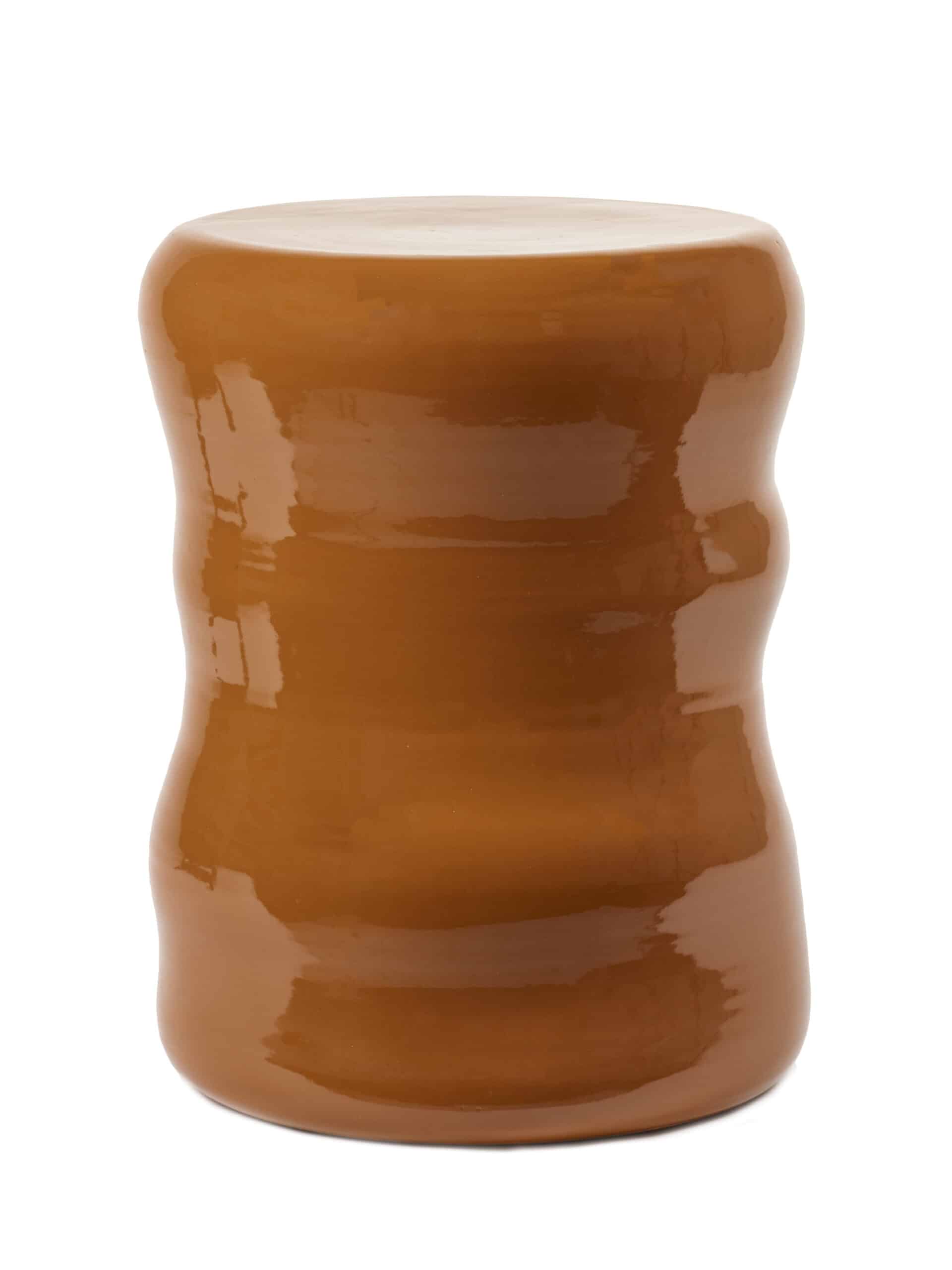 Pawn Bijzettafel/krukje organisch oker (Marie Michielssen) - Afbeelding 2